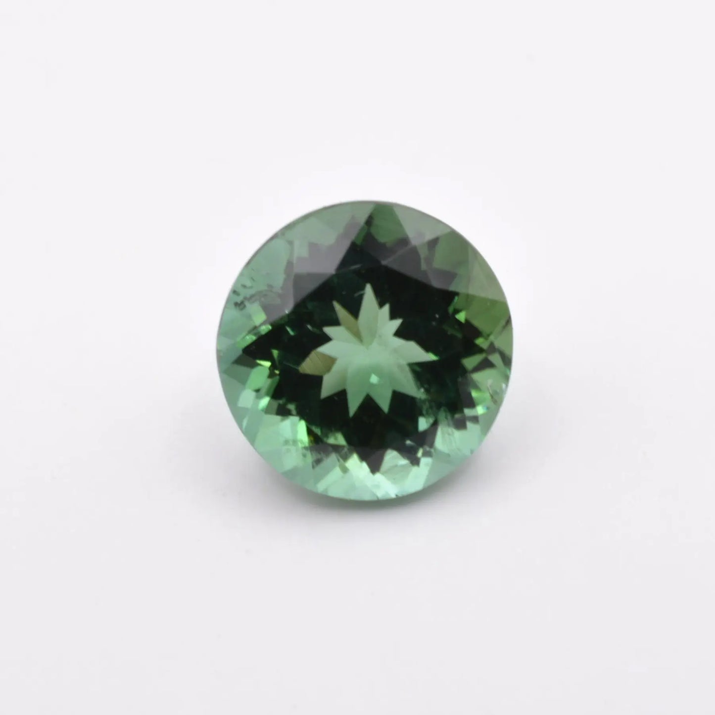 Tourmaline Verte Ronde 1,30ct - pierre précieuse - gemme