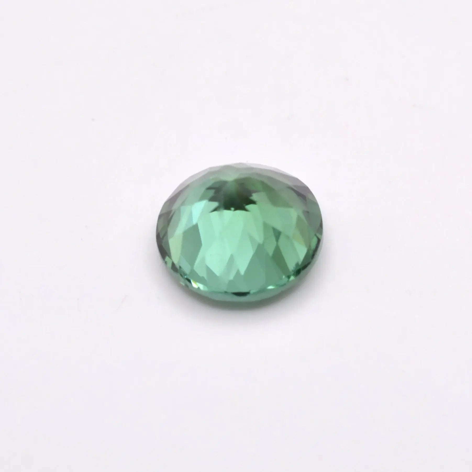 Tourmaline Verte Ronde 1,30ct - pierre précieuse - gemme
