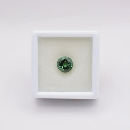 Tourmaline Verte Ronde 1,30ct - pierre précieuse - gemme
