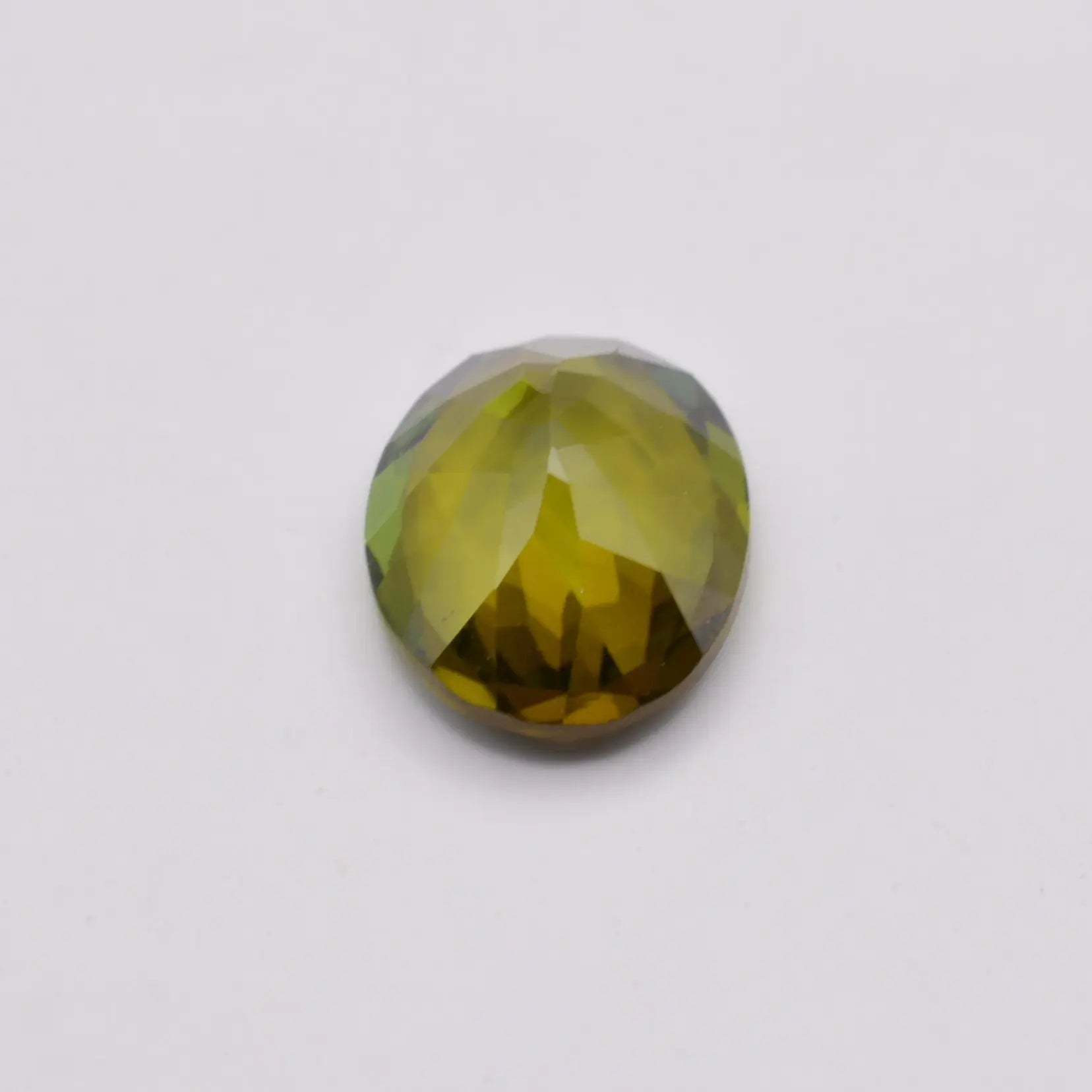 Pierre taillée Tourmaline Verte Ovale 1,07ct 