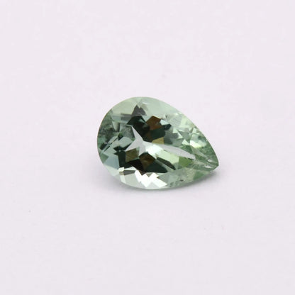 Tourmaline verte poire 0,96 ct