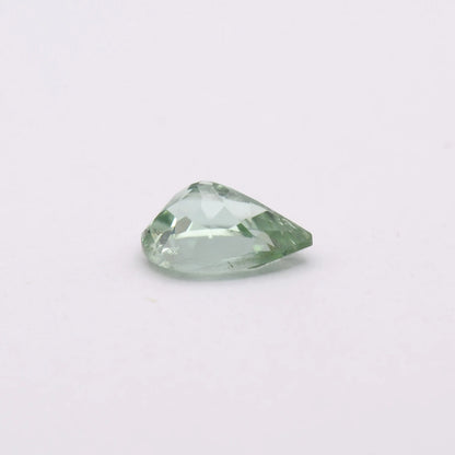 Tourmaline verte poire 0,96 ct