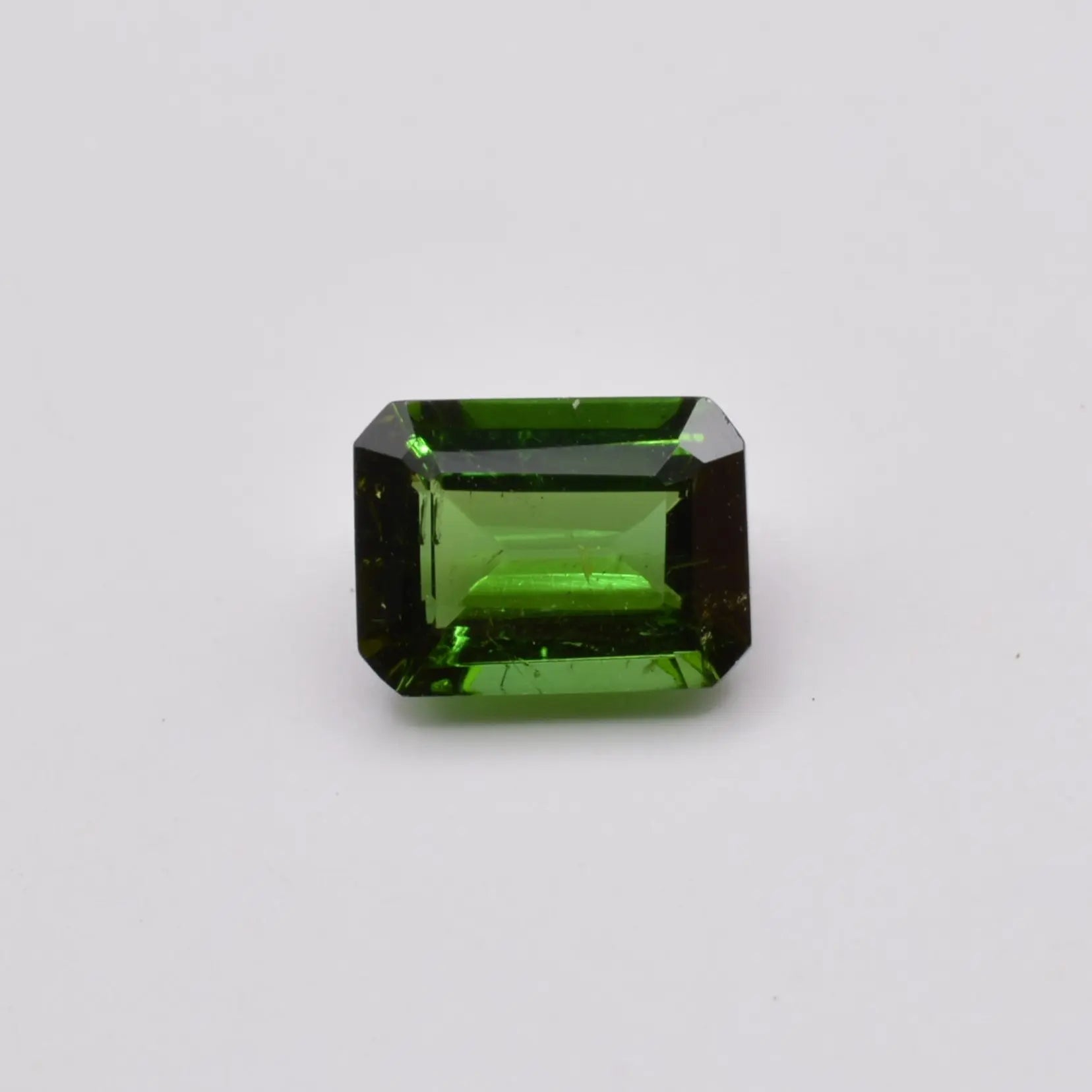 Pierre taillée Tourmaline Verte Rectangle 1,13ct 