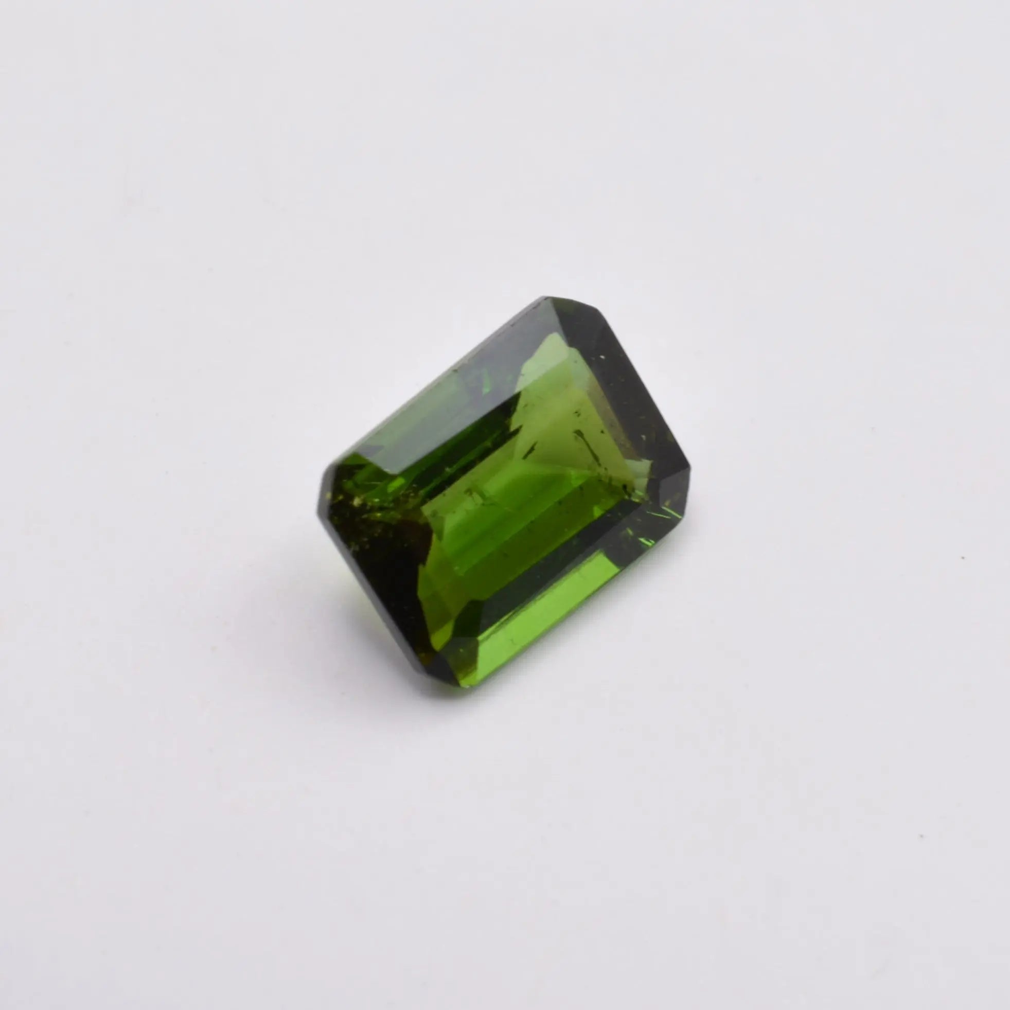 Pierre taillée Tourmaline Verte Rectangle 1,13ct 