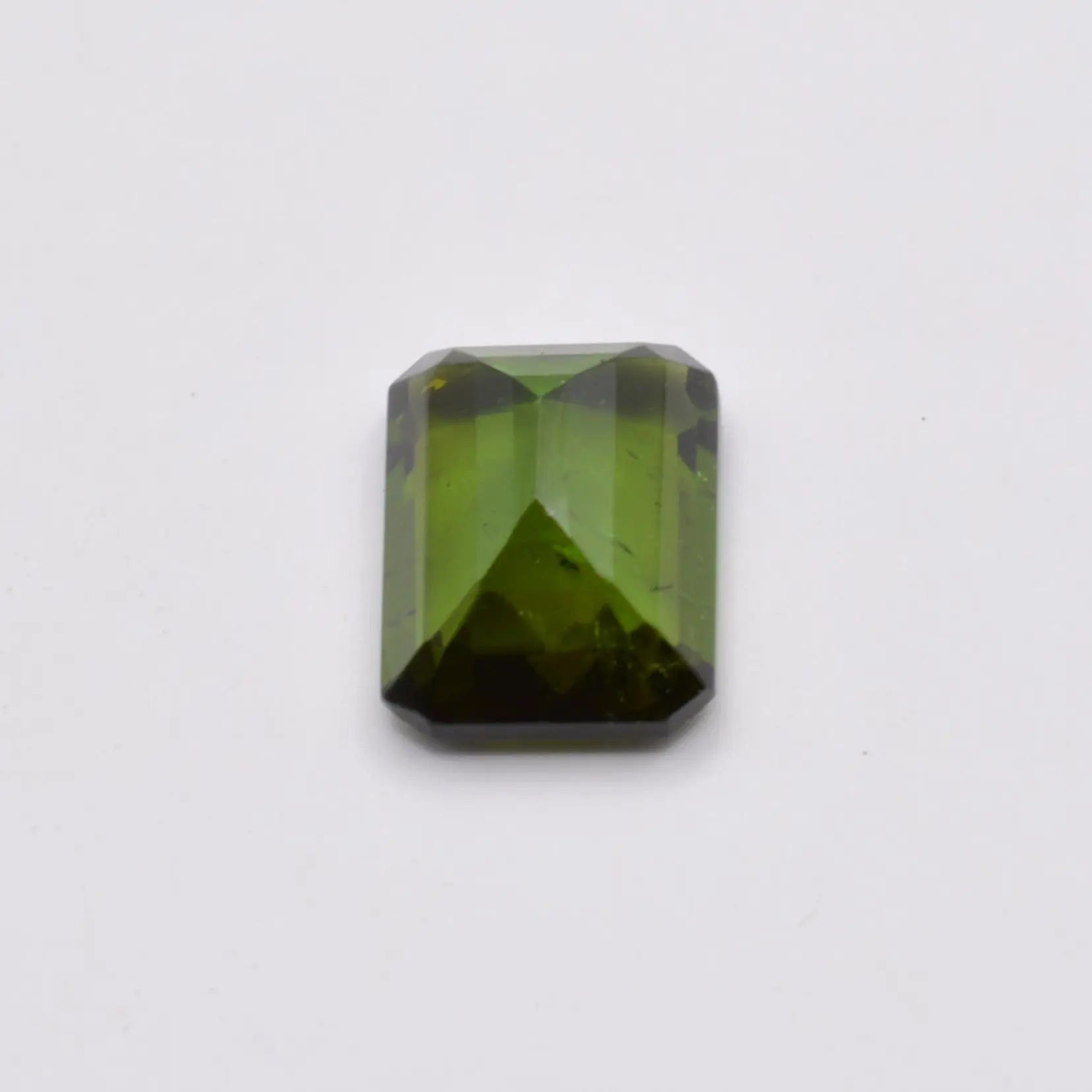Pierre taillée Tourmaline Verte Rectangle 1,13ct 
