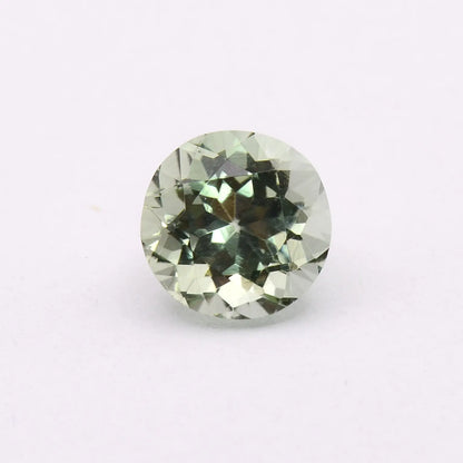 Tourmaline verte ronde 1,37 ct