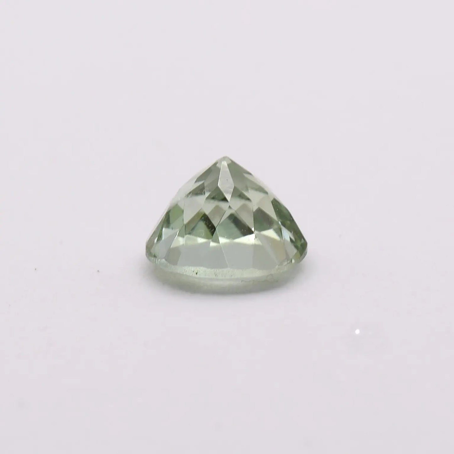Tourmaline verte ronde 1,37 ct