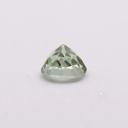 Tourmaline verte ronde 1,37 ct