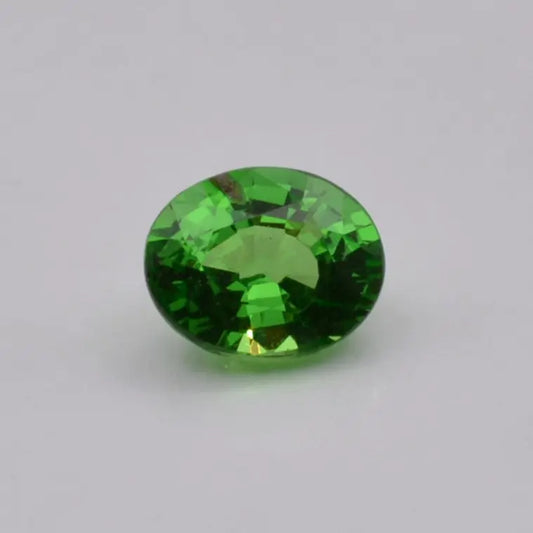 Grenat Tsavorite Ovale Vert 0,62ct - pierre précieuse - gemme
