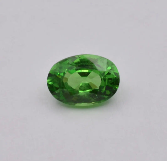 Grenat Tsavorite Ovale Vert 0,77ct - pierre précieuse - gemme