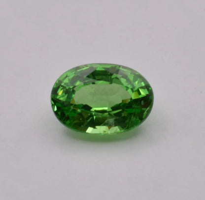 Grenat Tsavorite Ovale Vert 0,82ct - pierre précieuse - gemme