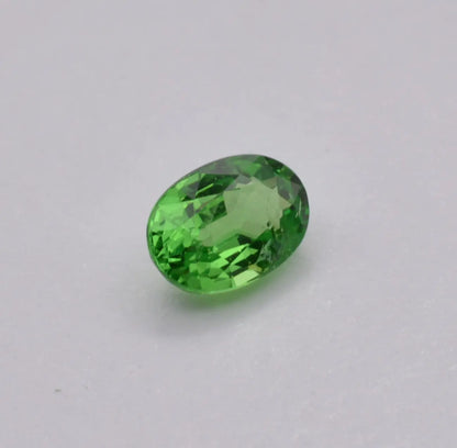 Grenat Tsavorite Ovale Vert 0,82ct - pierre précieuse - gemme