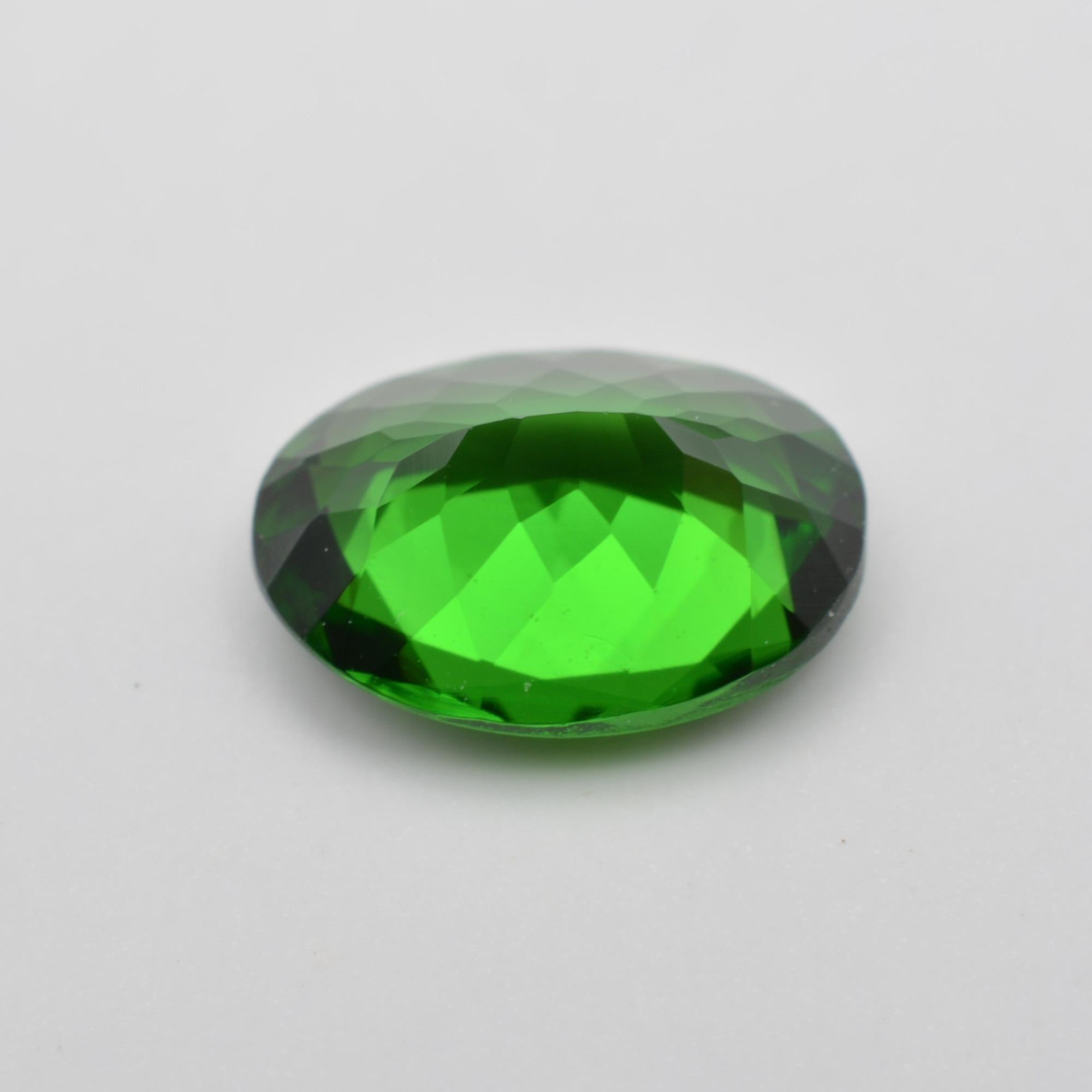 Pierre taillée Grenat Tsavorite Ovale Vert 1,26ct
