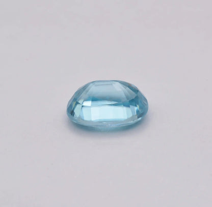 Zircon Bleu Ovale 2,48ct - pierre précieuse - gemme