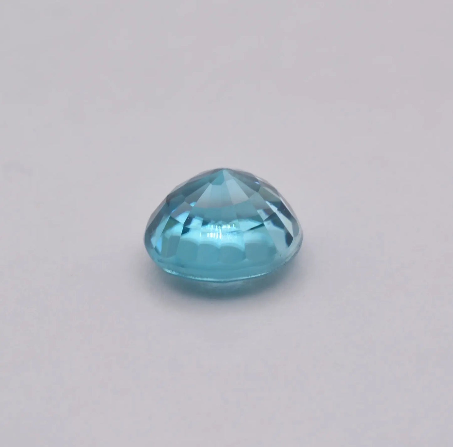 Zircon Bleu Rond 1,78ct - pierre précieuse - gemme
