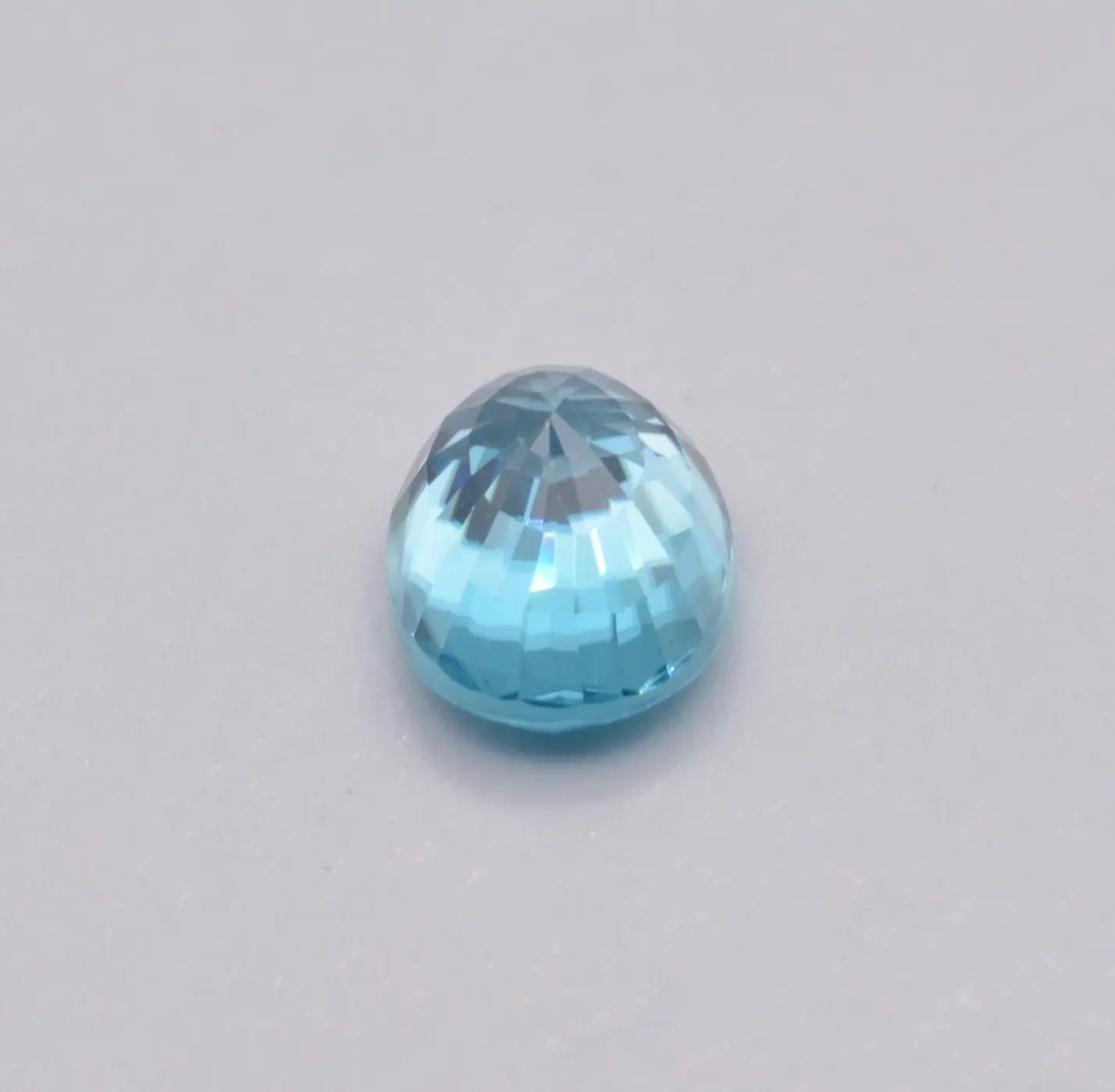 Zircon Bleu Ovale 2,54ct - pierre précieuse - gemme