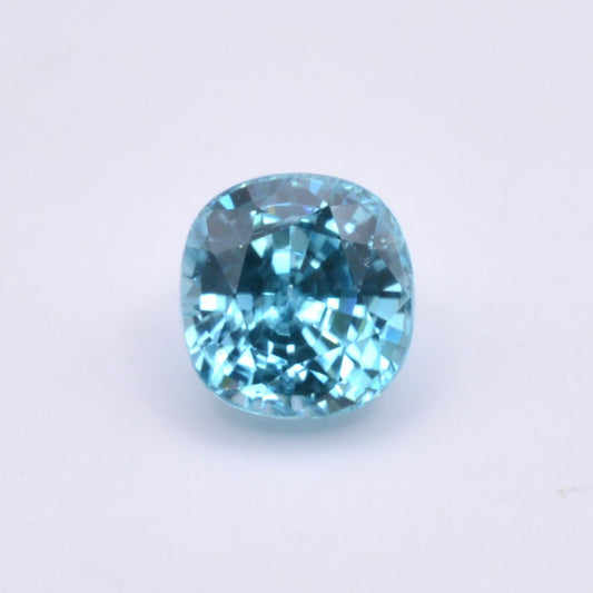 Zircon Bleu Coussin 1,92ct