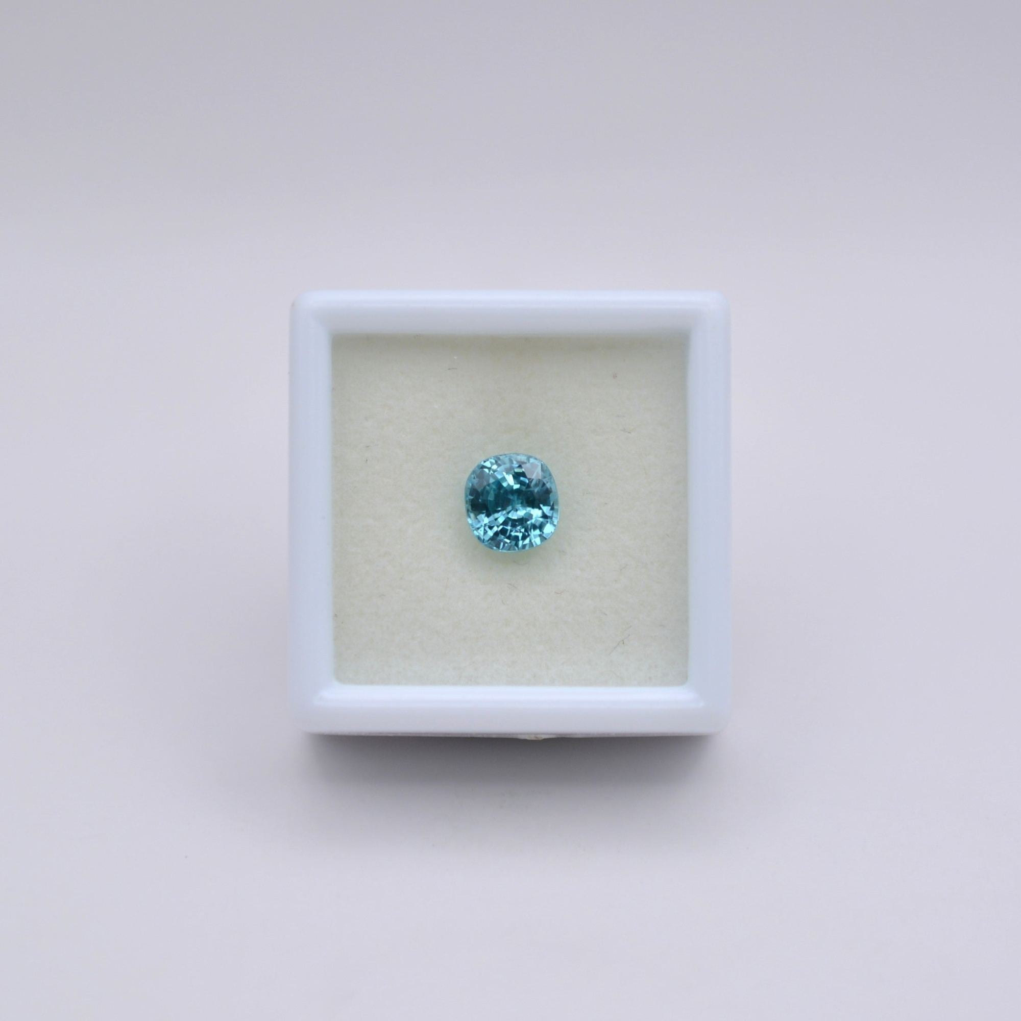 Zircon Bleu Coussin 1,92ct - 