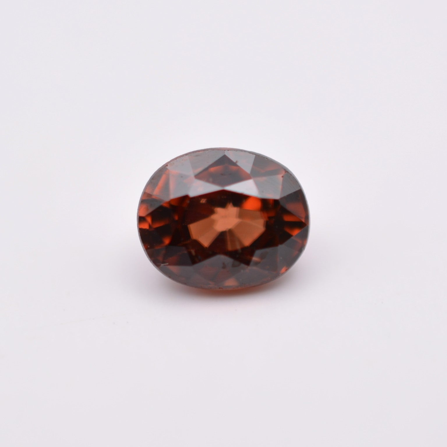 Pierre taillée Zircon Orange Ovale 1,17ct