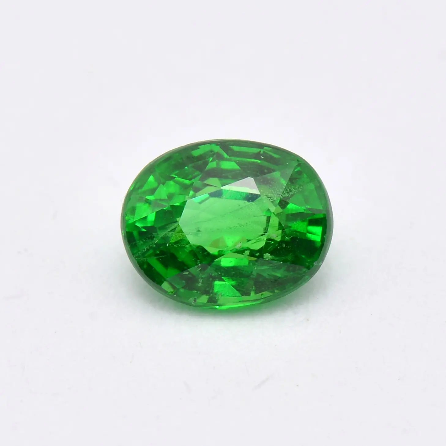 Pierre taillée Lot de 6 Grenats Tsavorite Ovales - 1,81 ct 
