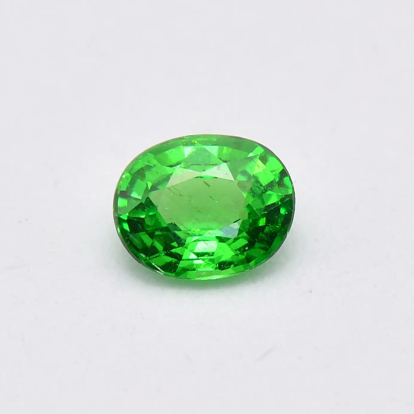 Pierre taillée Lot de 6 Grenats Tsavorite Ovales - 1,81 ct 