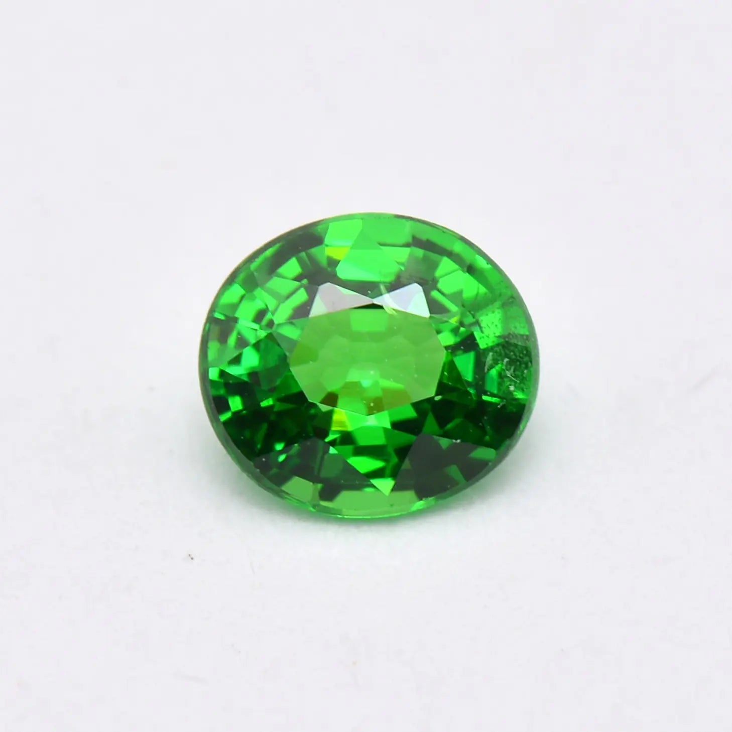 Pierre taillée Lot de 6 Grenats Tsavorite Ovales - 1,81 ct 