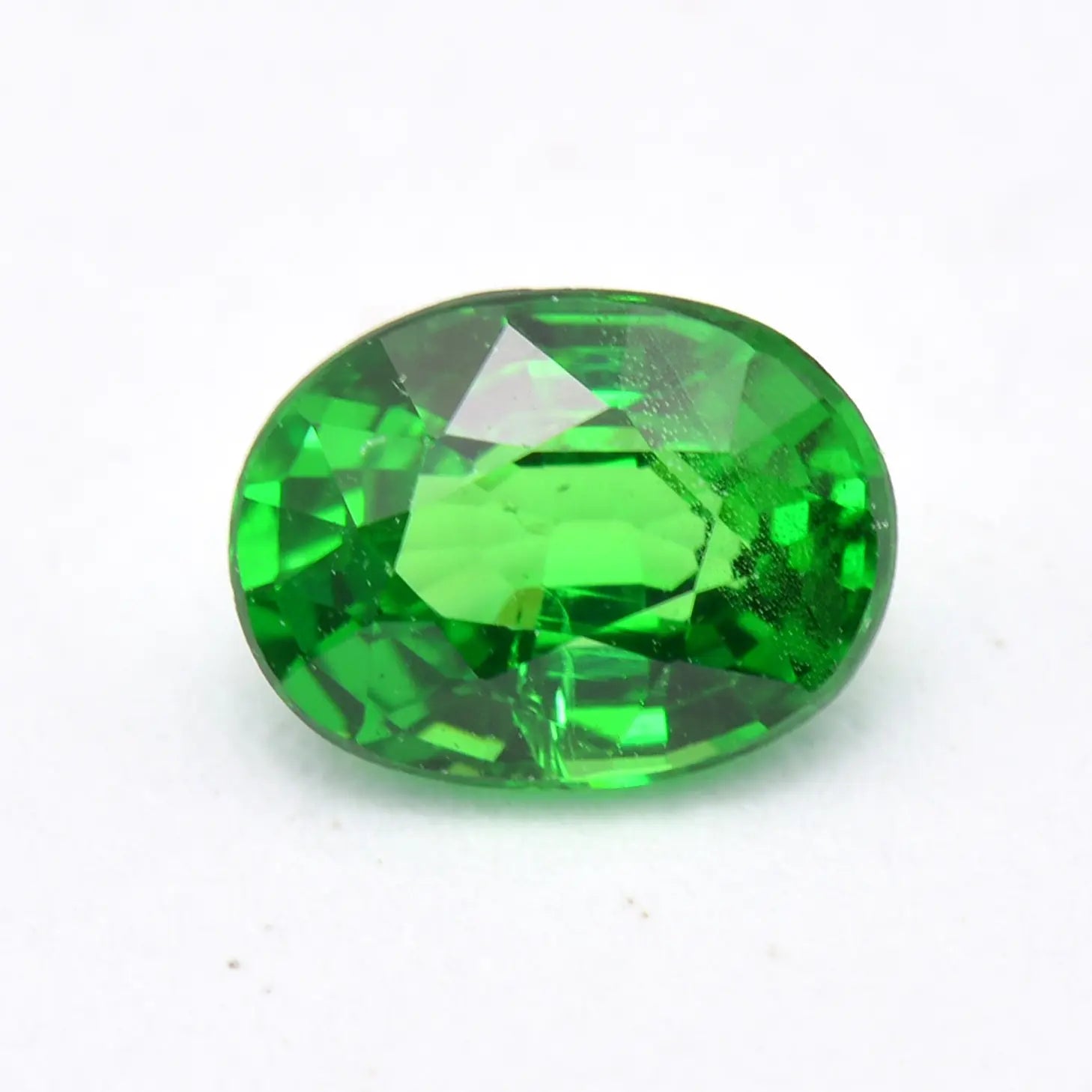Pierre taillée Lot de 6 Grenats Tsavorite Ovales - 1,81 ct 