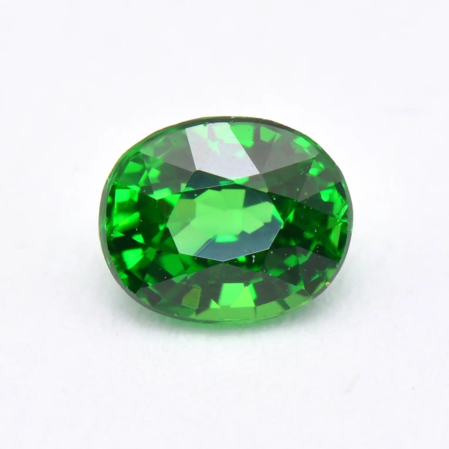 Pierre taillée Lot de 6 Grenats Tsavorite Ovales - 1,81 ct 