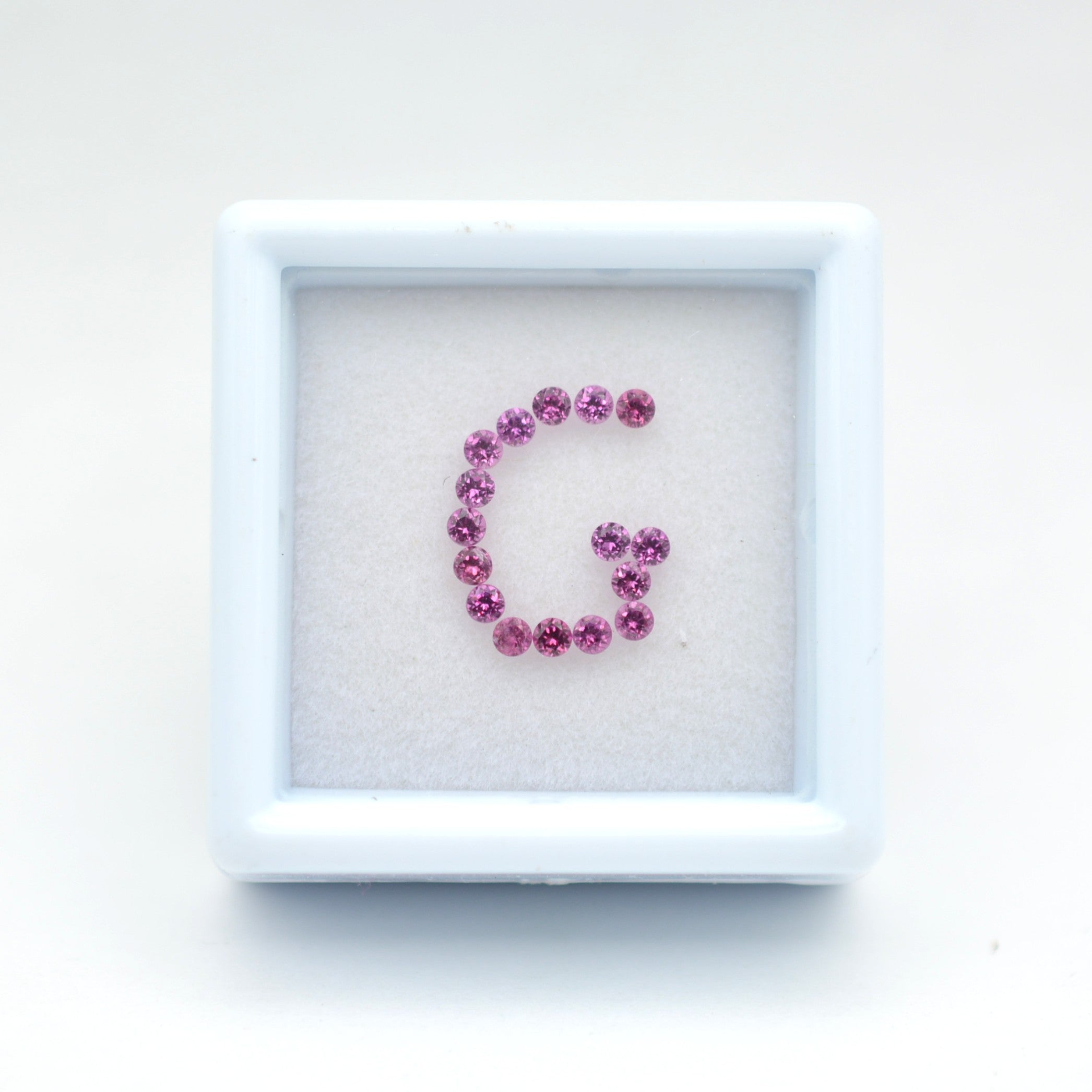 Lot Grenat Rhodolite 1,7mm - 