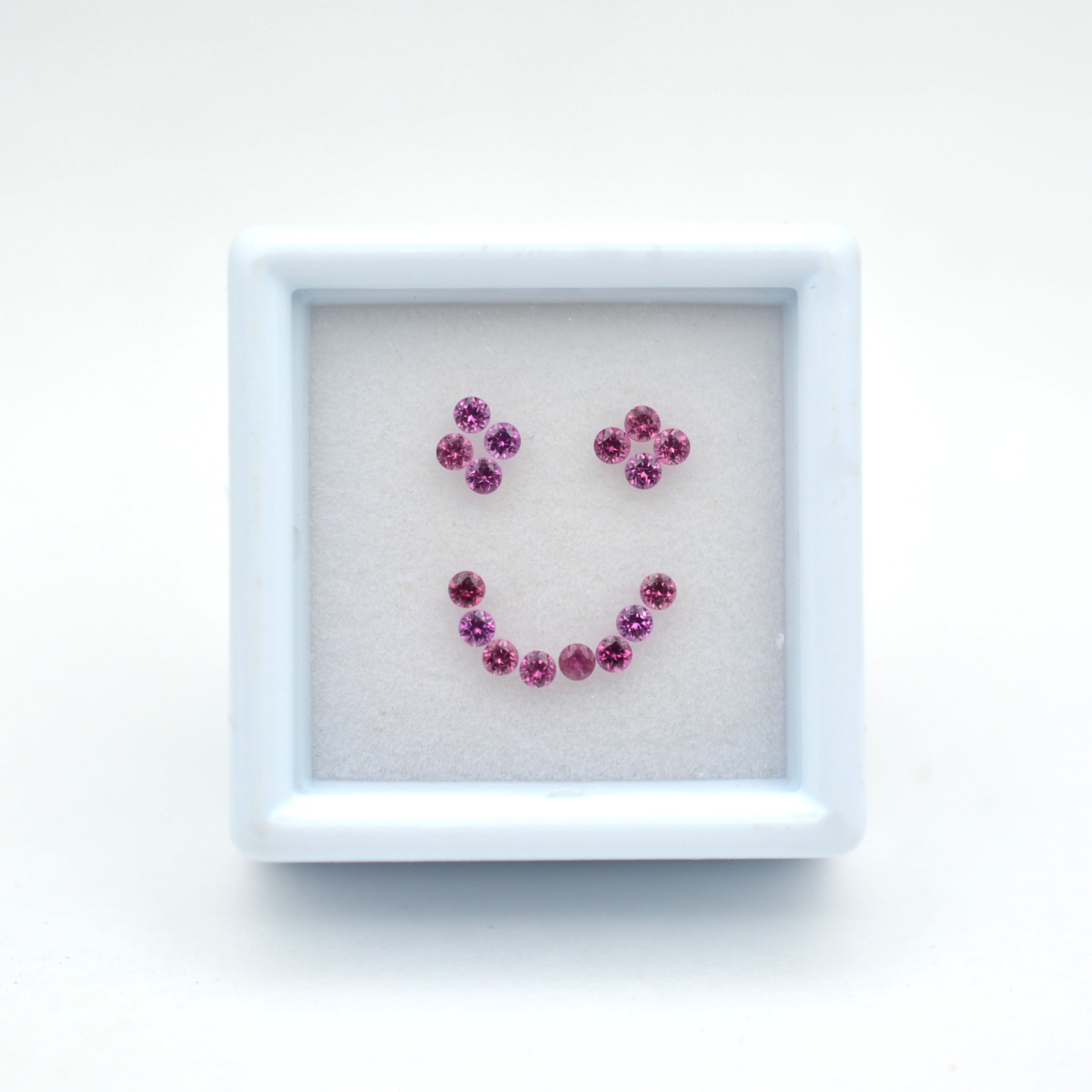 Lot Grenat Rhodolite 1,7mm - 