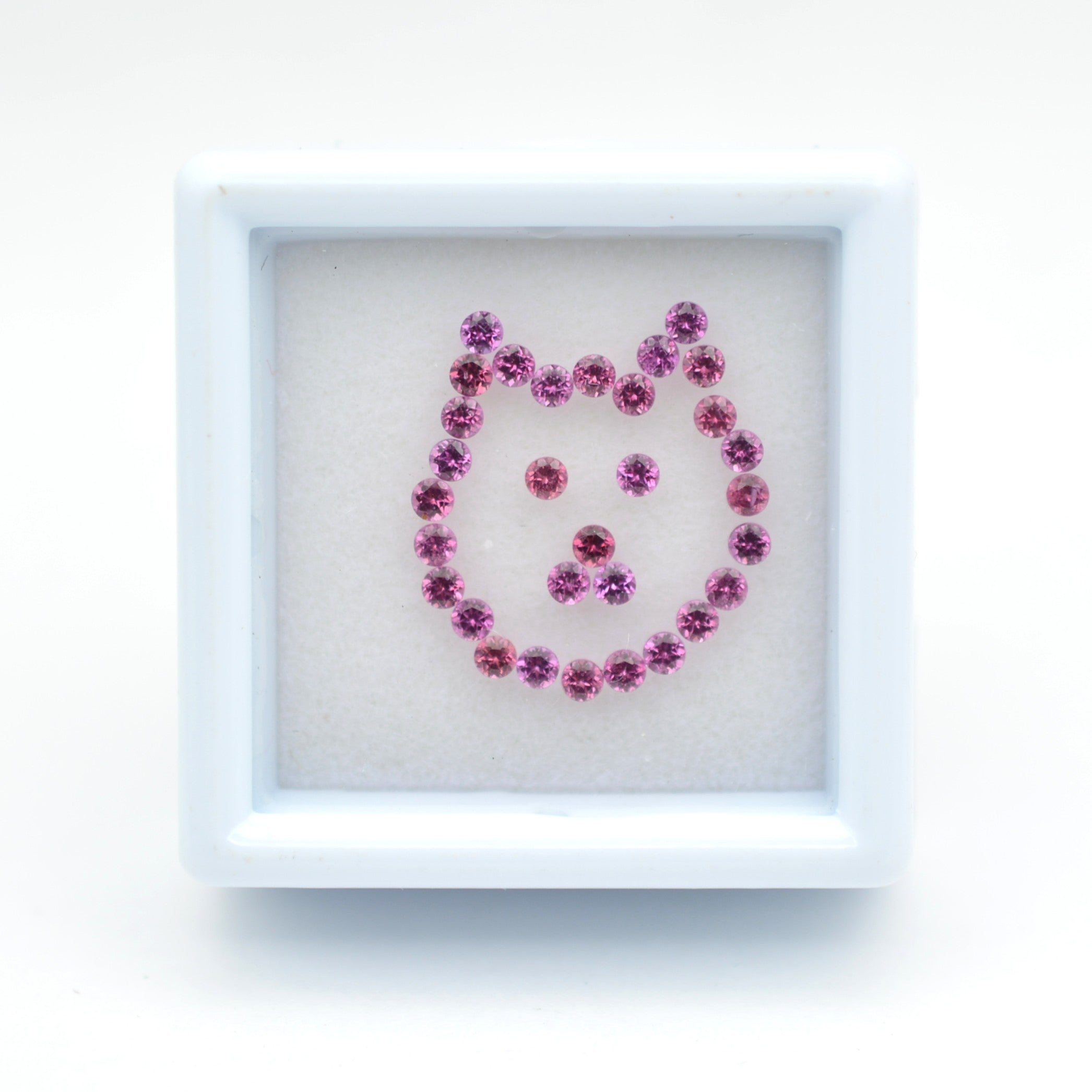 Lot Grenat Rhodolite 1,7mm - 