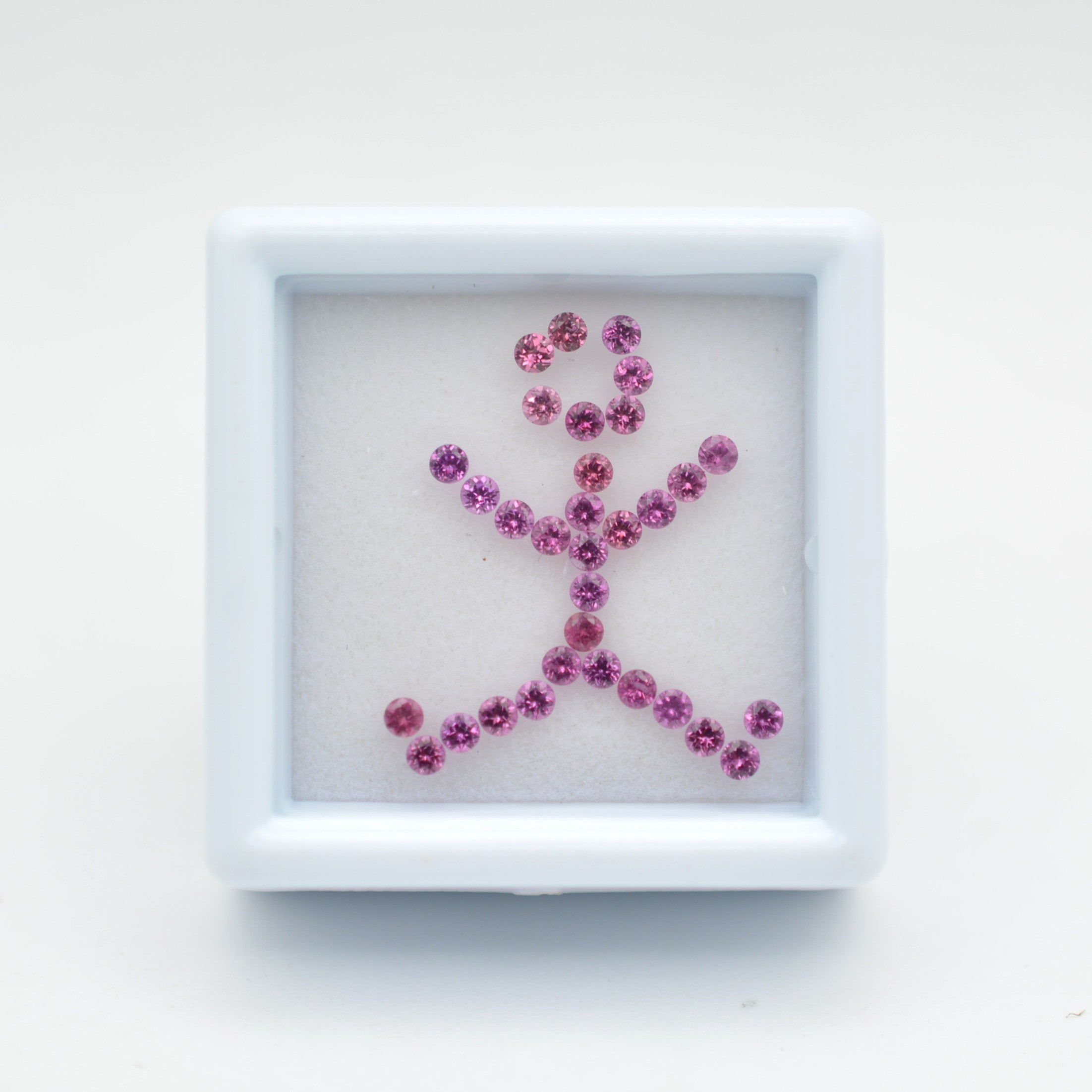 Lot Grenat Rhodolite 1,7mm - 