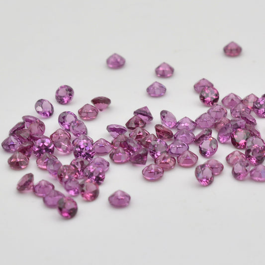 Lot Grenat Rhodolite 1,7mm