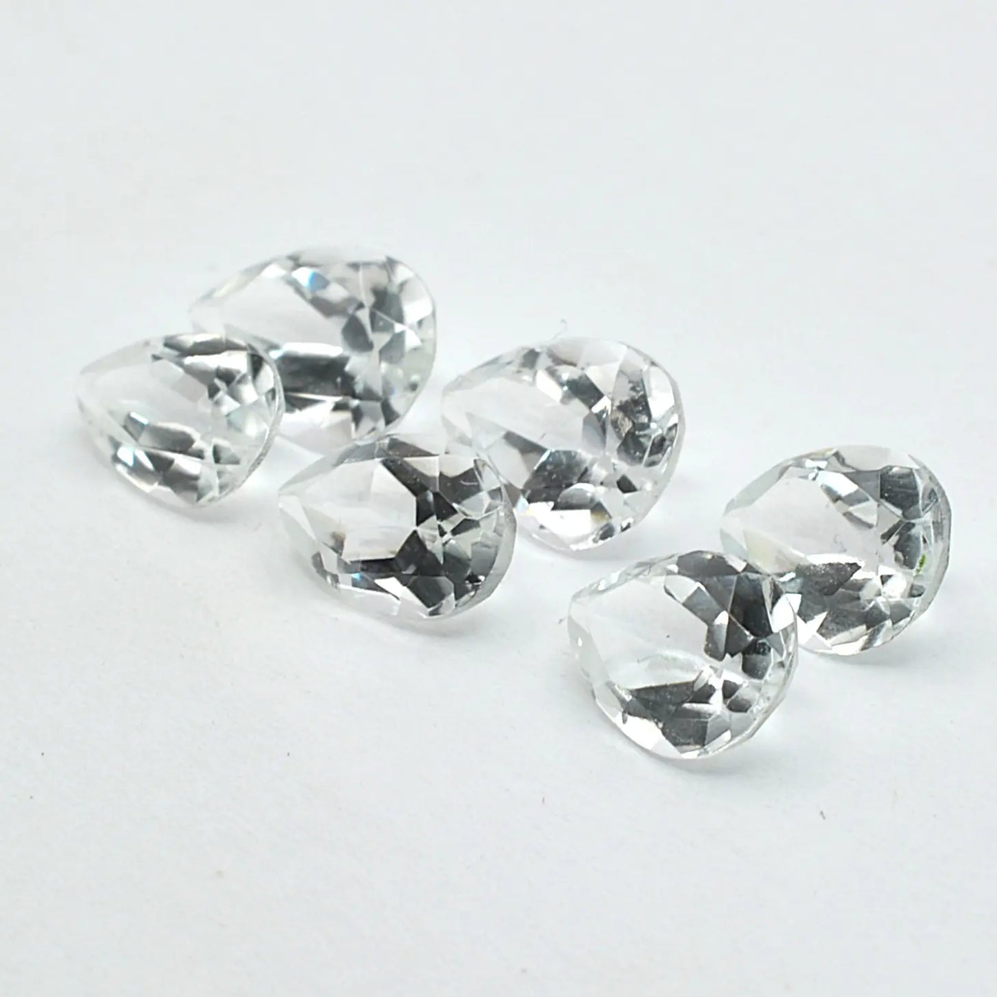 Lot de 6 Topazes Poires