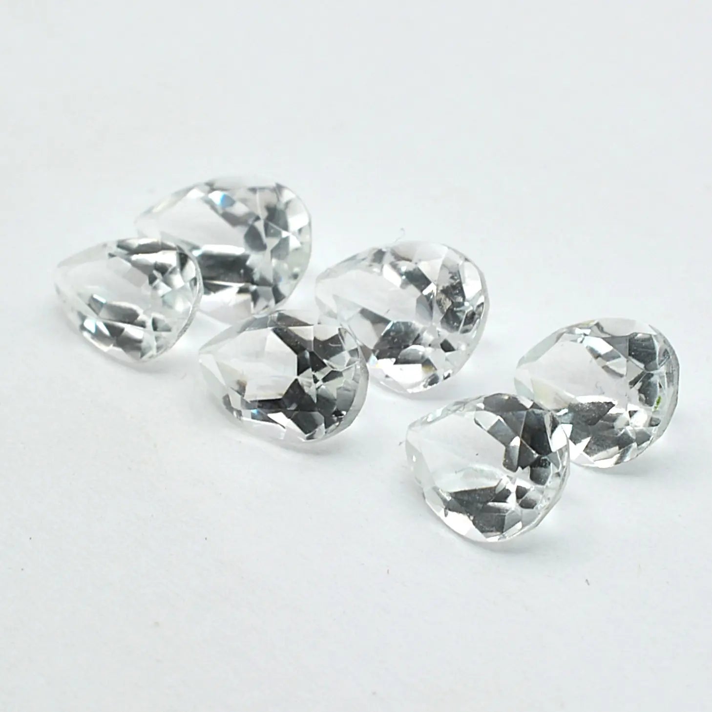 Lot de 6 Topazes Poires
