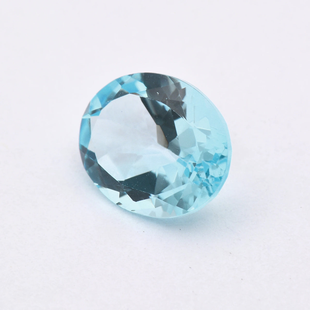 Topaze Bleue Ovale 4,36ct