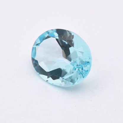 Topaze Bleue Ovale 4,36ct