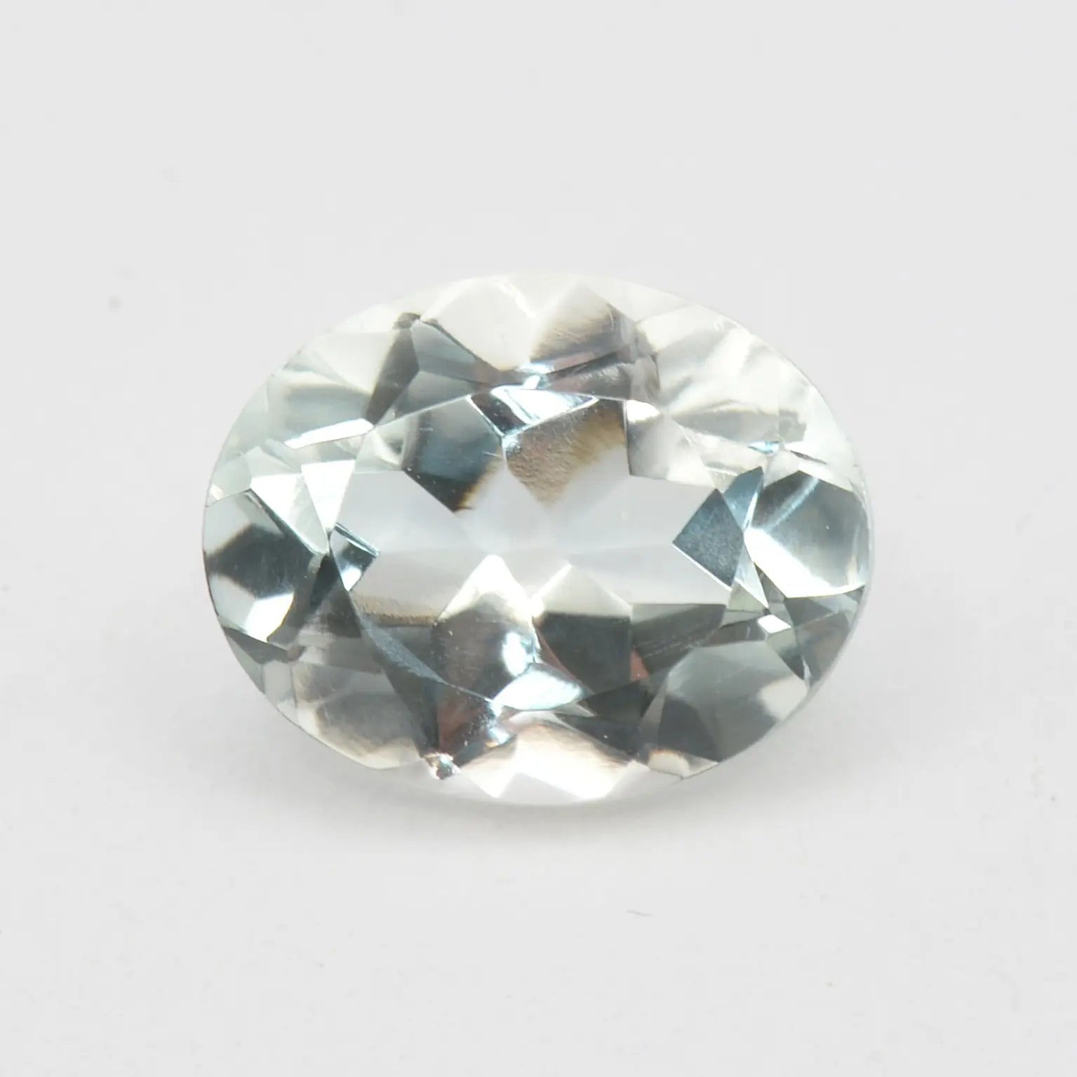 Lot de 5 Topazes Incolores Ovales 10x8mm