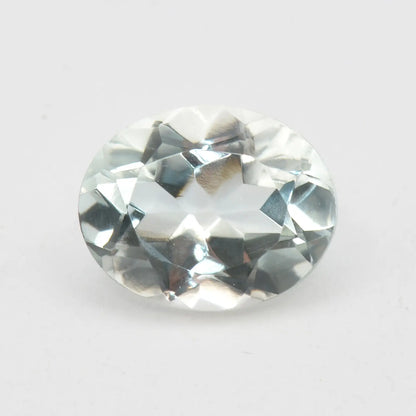 Lot de 5 Topazes Incolores Ovales 10x8mm