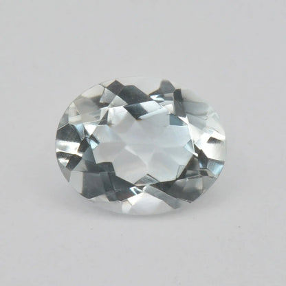 Lot de 5 Topazes Incolores Ovales 10x8mm