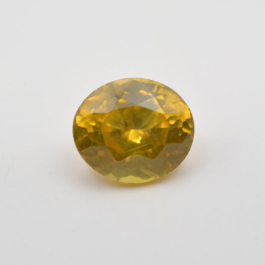 Zircon Jaune Ovale 1,75ct [Pierre précieuse] 