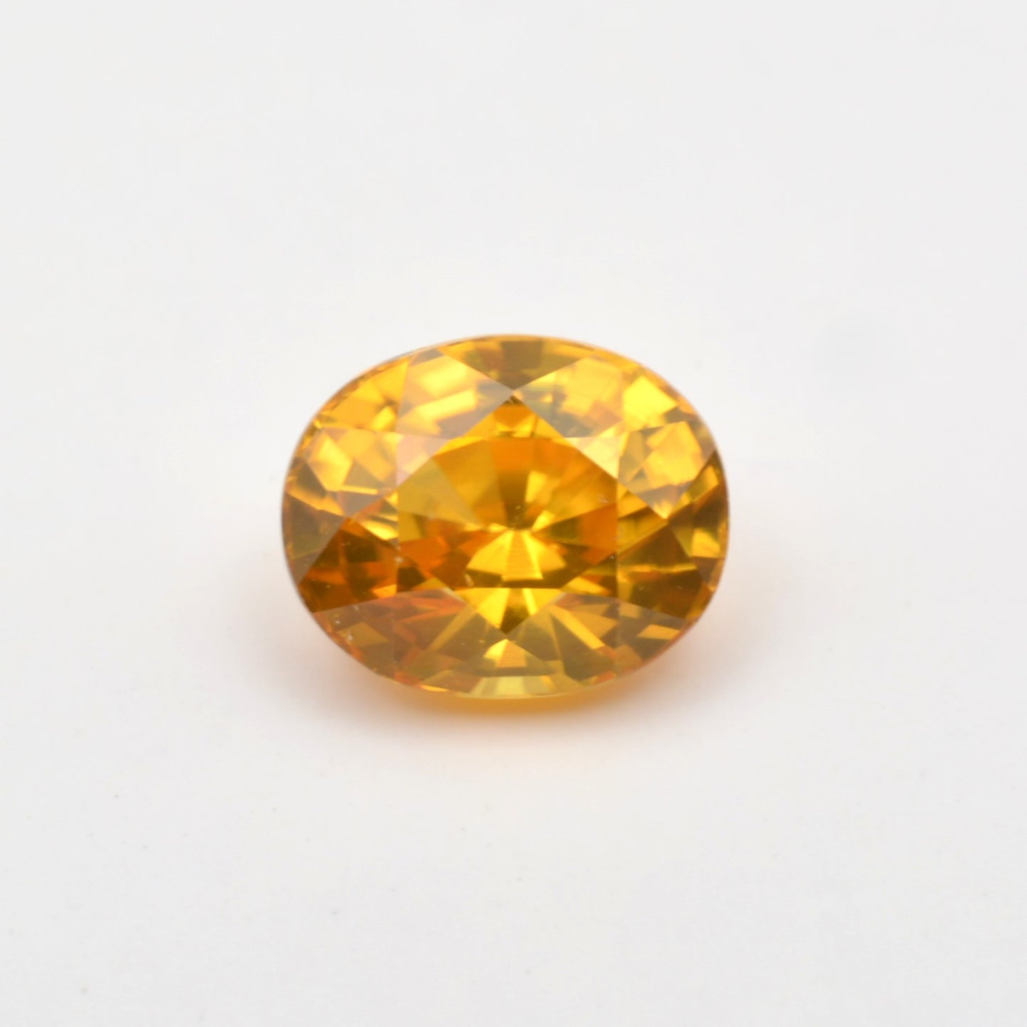 Zircon Jaune Ovale 1,84ct [Pierre précieuse] 