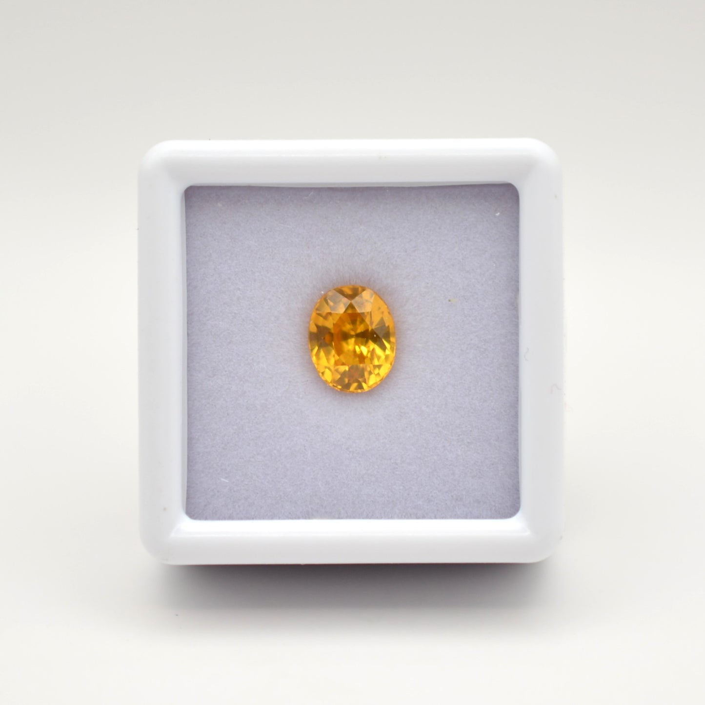 Zircon Jaune Ovale 1,84ct [Pierre précieuse] 