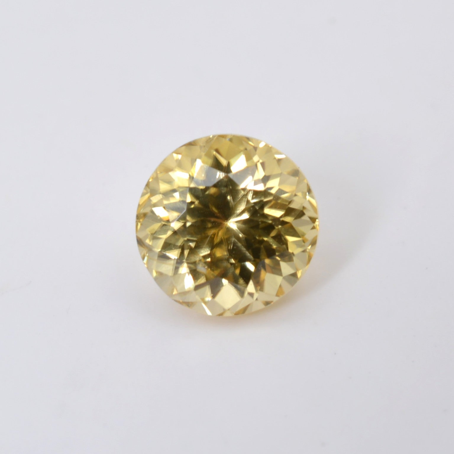 Zircon Jaune Rond 1,55ct - 