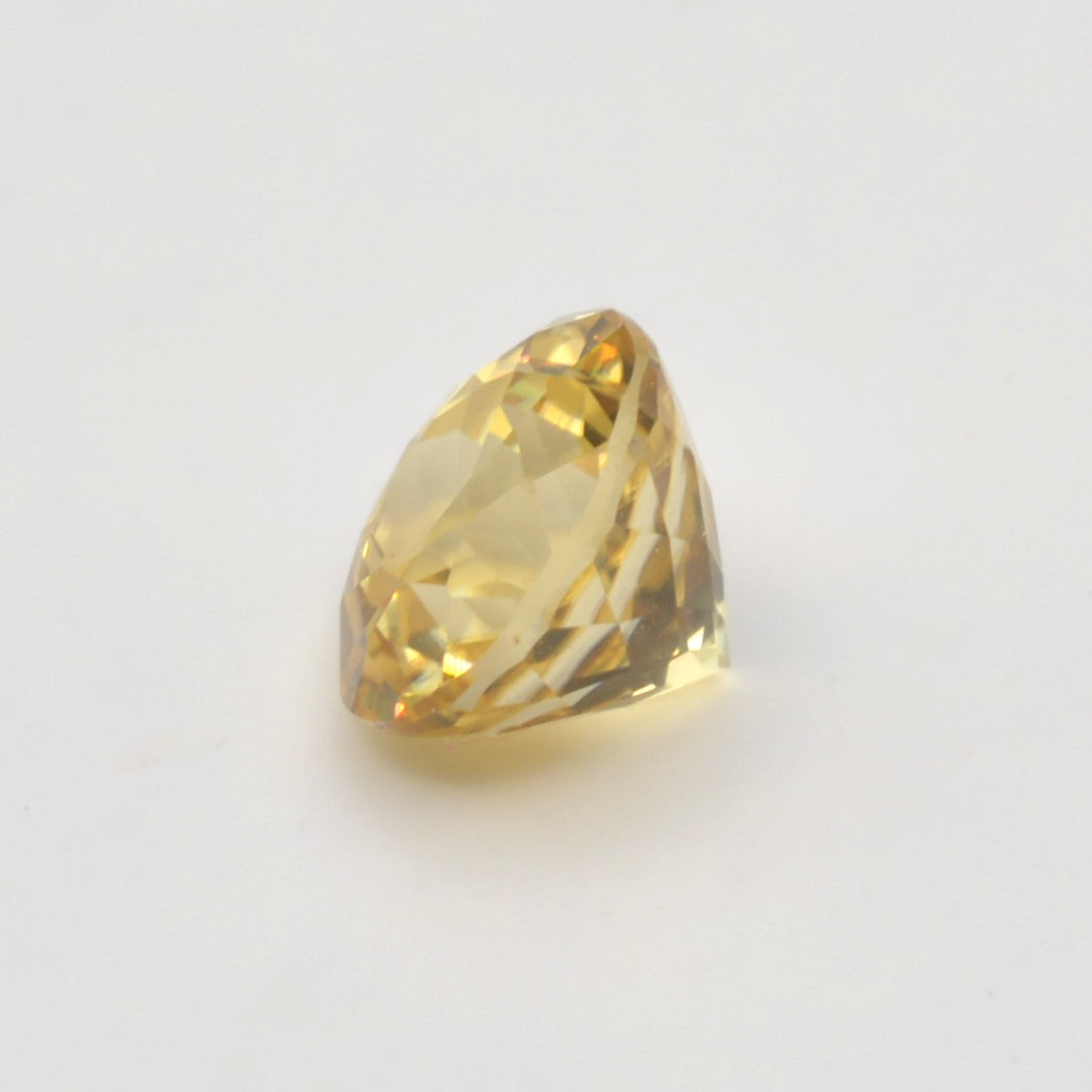 Zircon Jaune Rond 1,55ct [Pierre précieuse] 