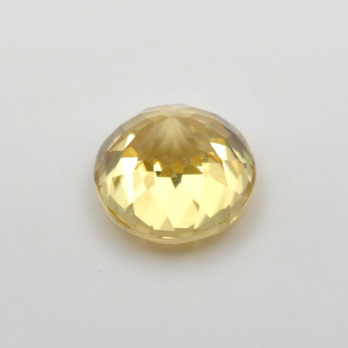 Zircon Jaune Rond 1,55ct [Pierre précieuse] 