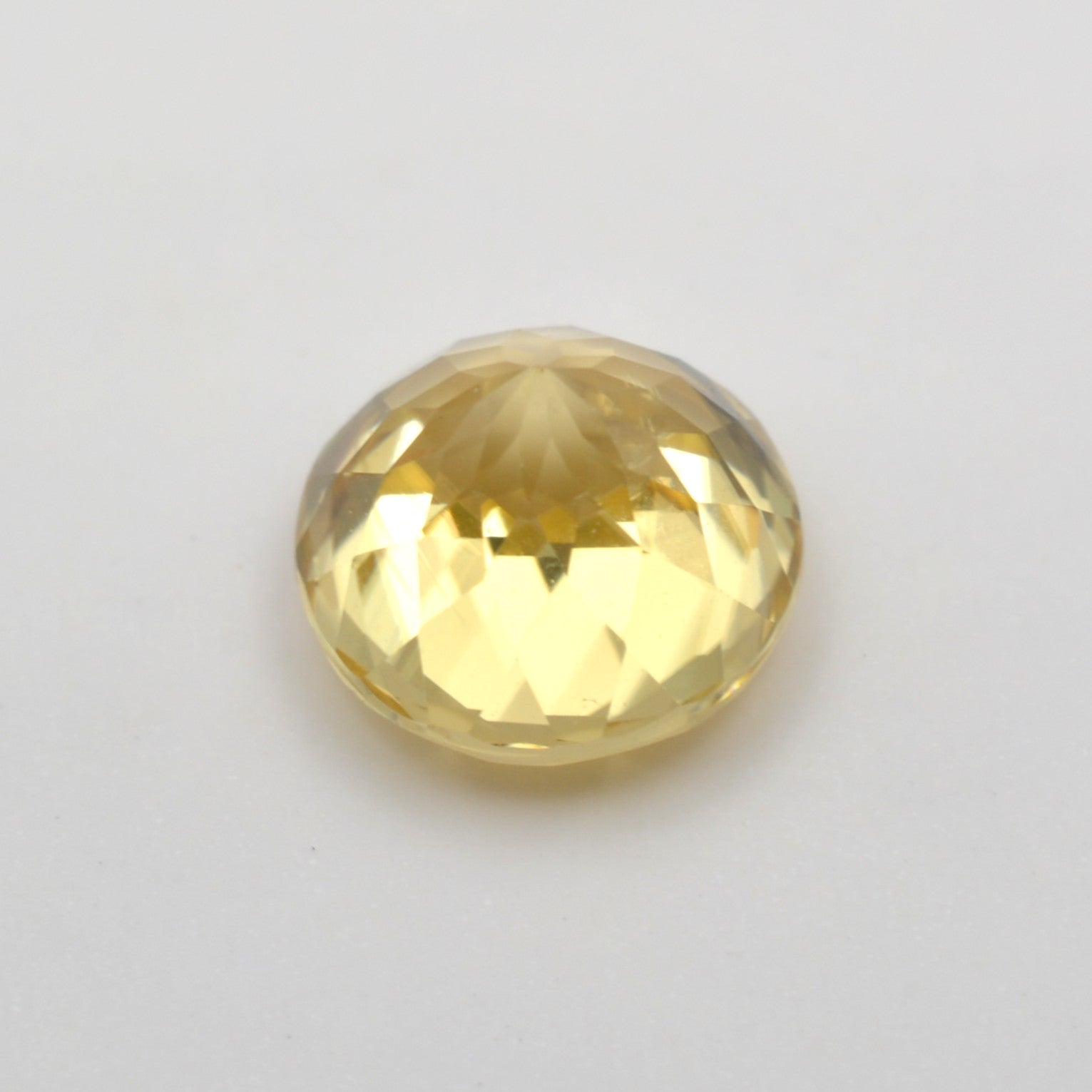Zircon Jaune Rond 1,55ct [Pierre précieuse] 