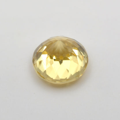 Zircon Jaune Rond 1,55ct [Pierre précieuse] 